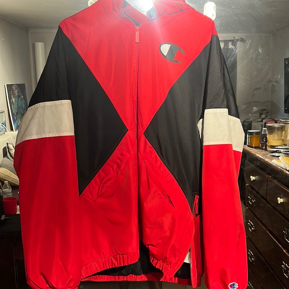 Champion Quarter Zip Track Jacket